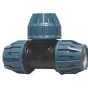 Trójnik do rur PE 25x25x25 mm skręcany do wody PN16