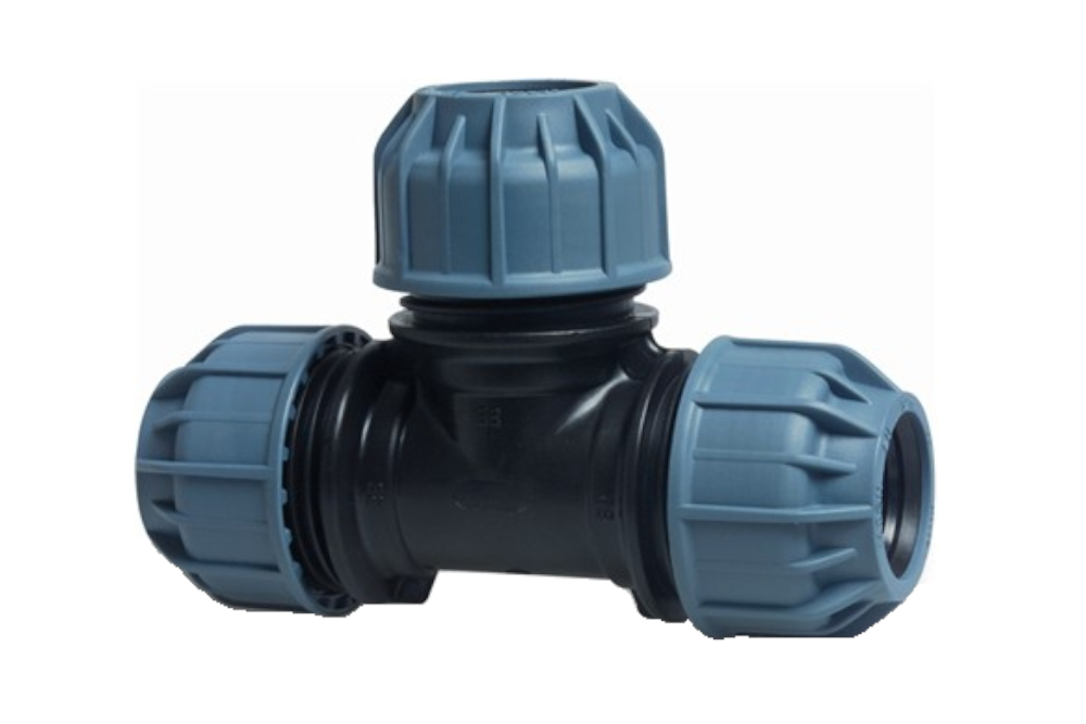 Trójnik do rur PE 50x50x50 mm PN10