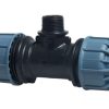 Trójnik do rur PE 25x1"x25 GZ PN10