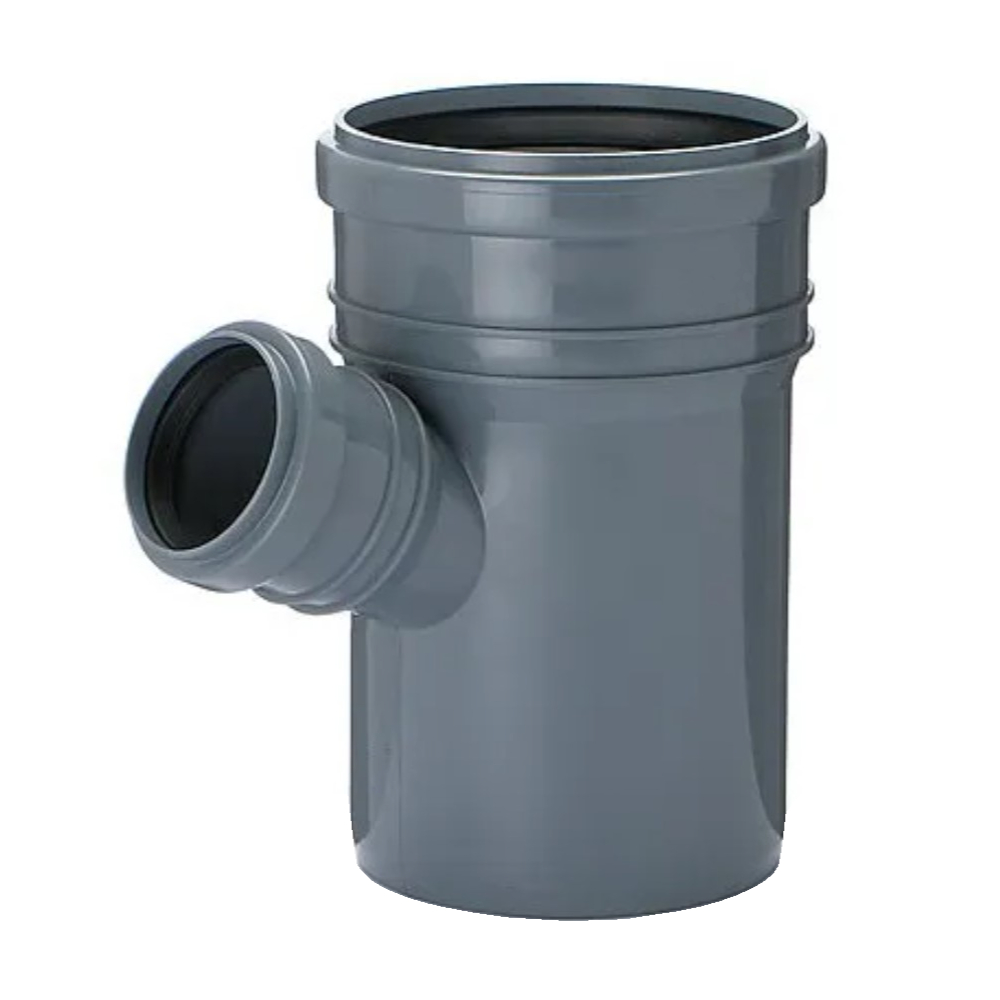 Trójnik kanalizacyjny PCV 110/50x67°