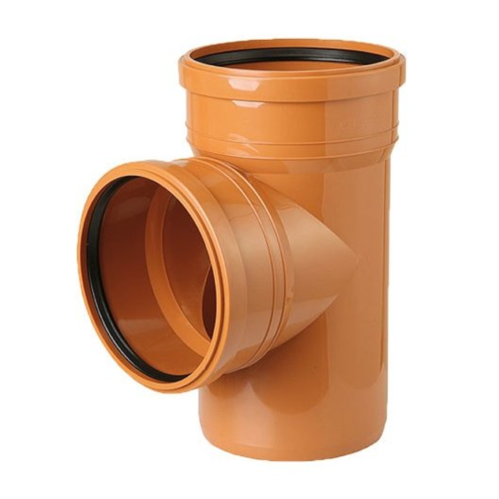 Trójnik kanalizacyjny PCV 110/110x90°