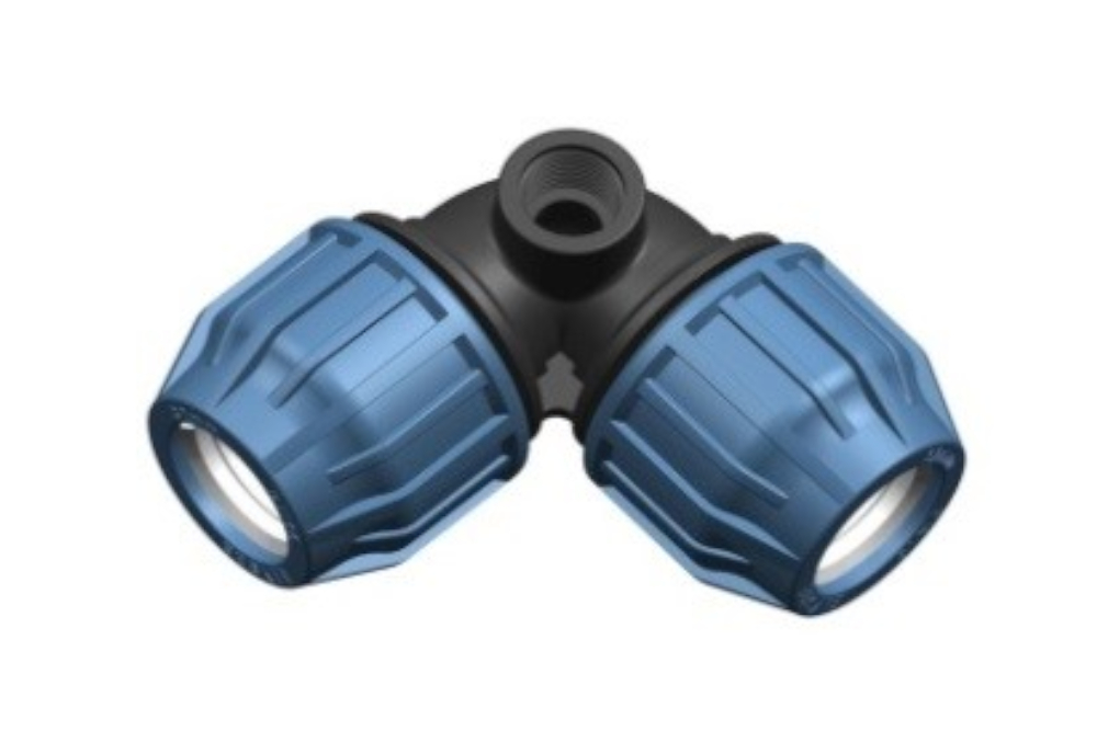 Kolano do rur PE 32x32x3/4" GW 90° PN16