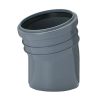 Kolano kanalizacyjne PCV PP 110x15°