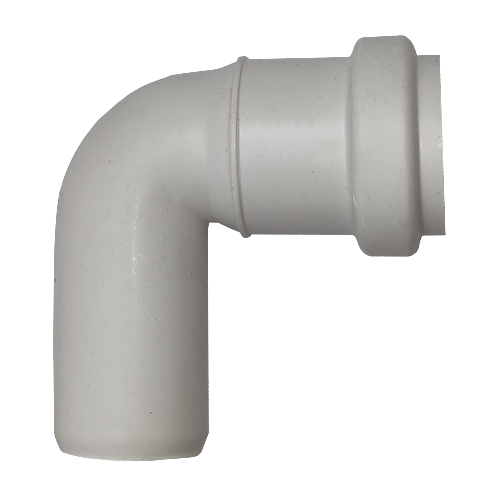 Kolano kanalizacyjne 40/90° PCV PP