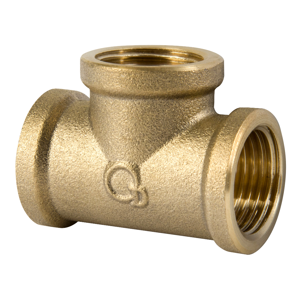 Trójnik mosiężny 1/2" GW