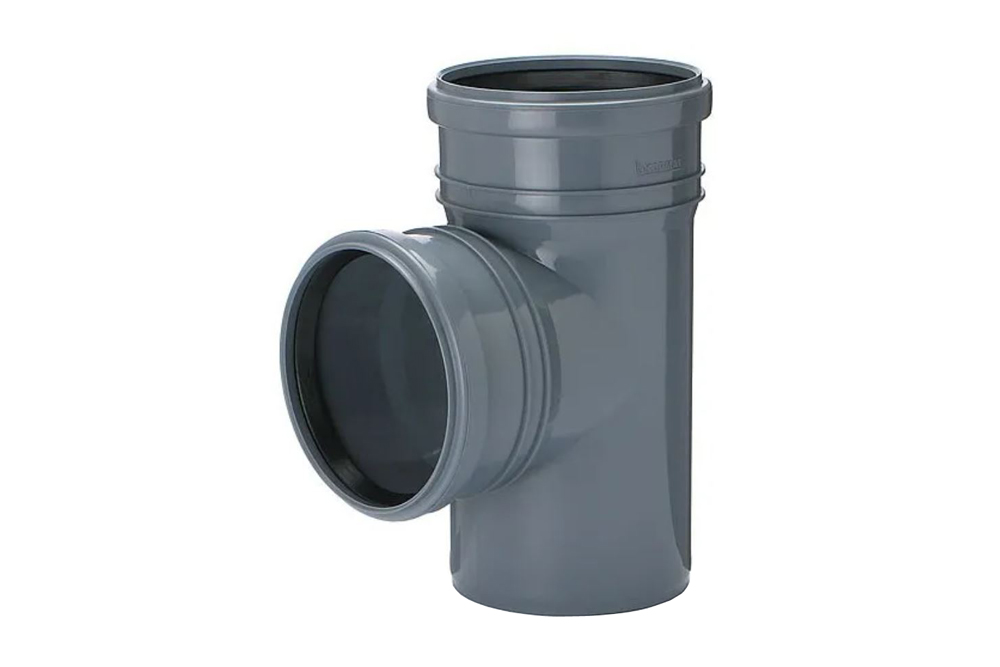 Trójnik kanalizacyjny PCV 110/110x90°
