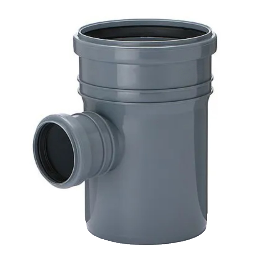 Trójnik kanalizacyjny 110/50x90° PCV redukcyjny