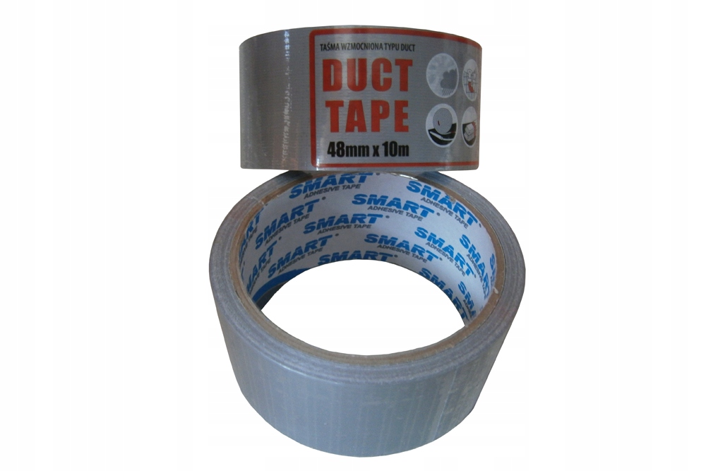 Taśma naprawcza DUCT srebrna 48 x 10 m - obrazek 2