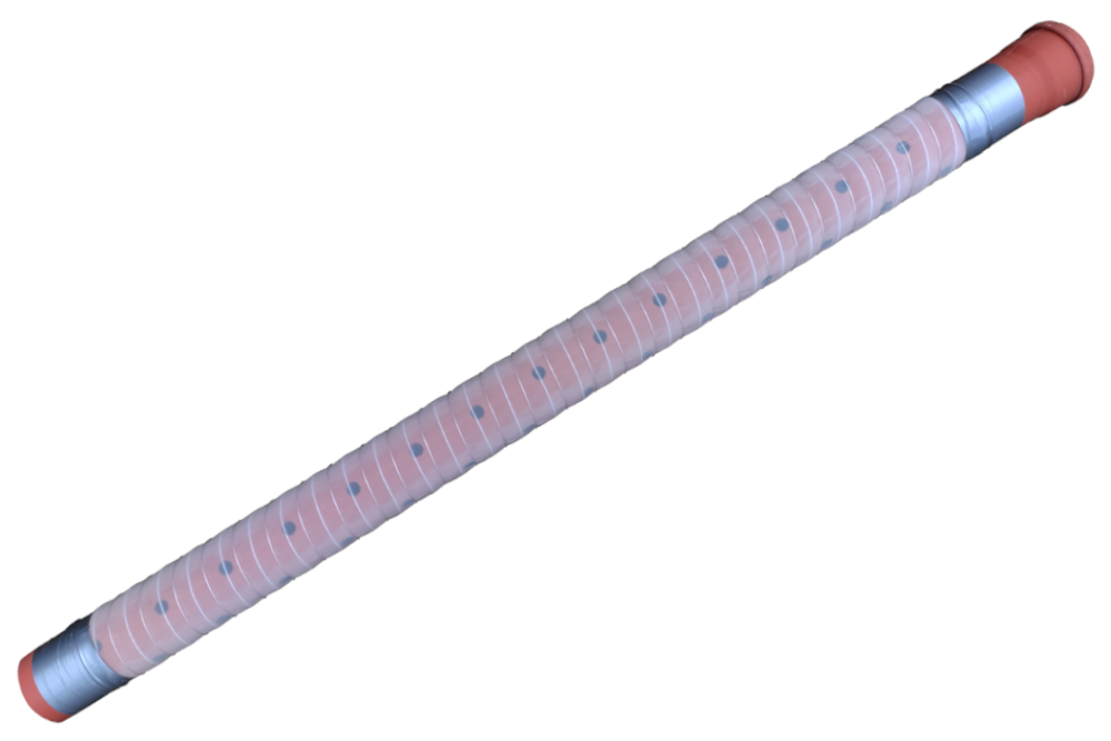 Siatka studniarska SP16 45cm na rurę 110 żyłka 1,5mm GRATIS - obrazek 4