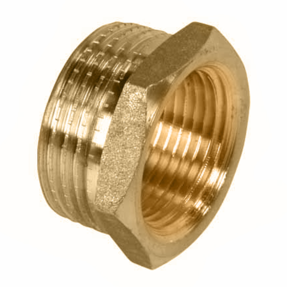 Redukcja mosiężna 1" x 3/4" GZ/GW